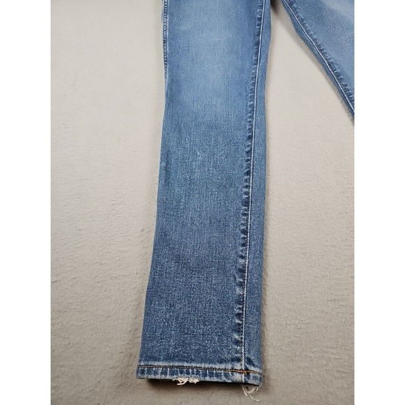 Madewell Size 27 28x28 10" High-Rise Skinny Jeans Dewitt Wash Button Fly - Picture 5 of 14